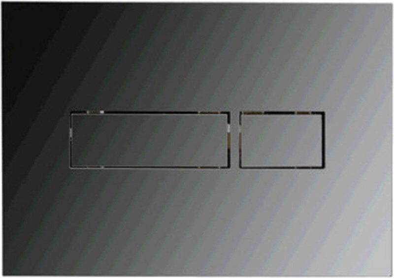 Placa de control Plieger flair doble descarga cromada