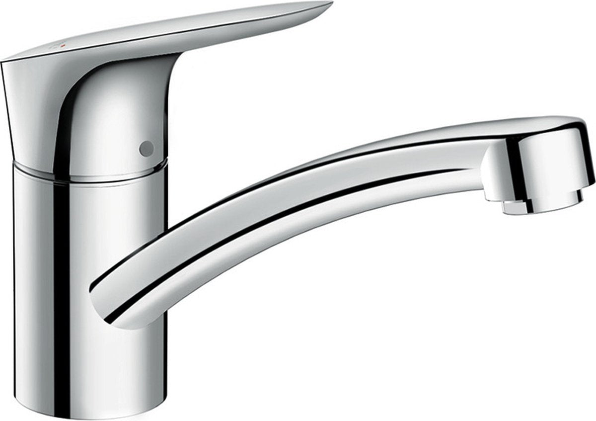 Hansgrohe Logis kitchen mixer tap 120 - swivel spout - chrome
