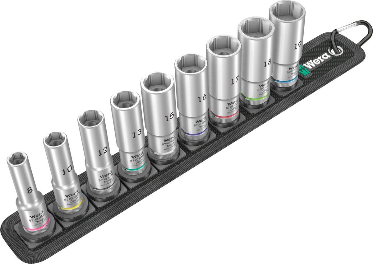 Cintura WAA B Deep 1 Caps Set, con 3 8 Drive, 9