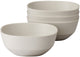 Mepal ensaladera silueta - 4x 250 ml - ensaladera - blanco nórdico