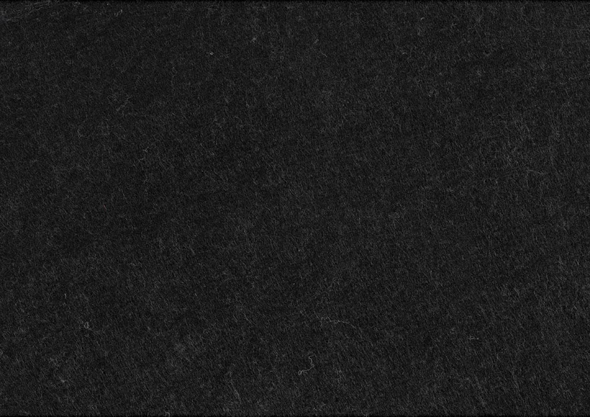 Creative Company Hobby Felt Black A4 Melled