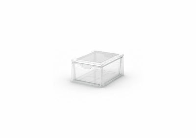 Cajón de almacenamiento Curver kis spider 13l - 29x38x18cm - transparente