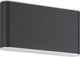 Eglo grutti wandlamp buiten - led - 17,5 cm - antraciet - instelbaar wit licht
