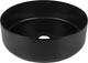 Differnz lavabo mira 36x12 cm nero