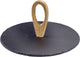 Vassoi da portata Westmark tapas + friends - elegante vassoio da portata per snack e finger food, ideale per il tavolo da pranzo o il buffet, vassoio rivestito - ardesia, ø 30 cm