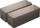 Yamazaki stackable drawer organizer - deep | narrow - tower - black