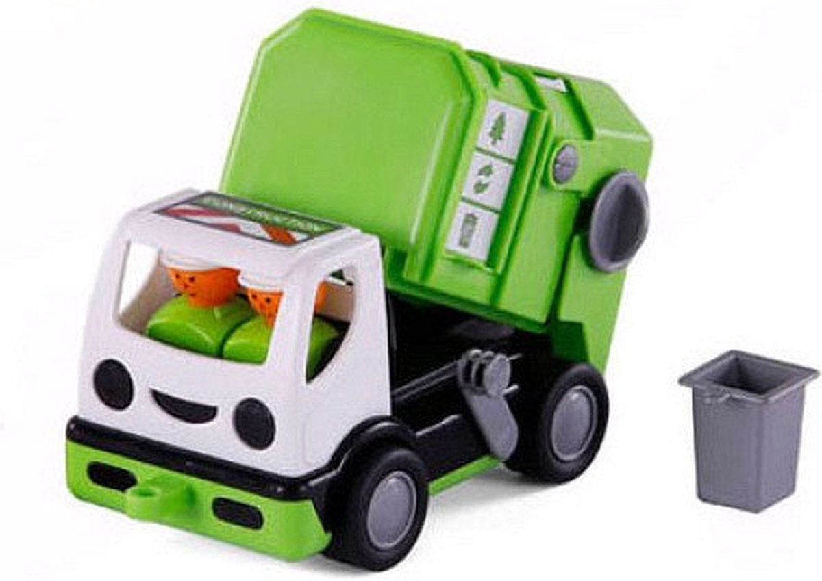 Cavallino Toys Cavallino My First Garbage Truck Green, 19 cm