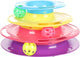 Flamingo - torre da gioco per gatti bagera + palline - 24 x 13 cm - colorata