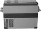 Frigo portatile Steamy-e a compressore elettrico doppio scomparto - 40 litri - 12v e 230v - per auto e campeggio - grigio