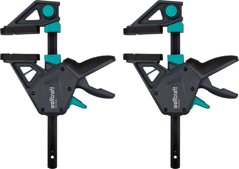 Wolfcraft - 2 lijmklemmen pro max, 150 mm - 8665060