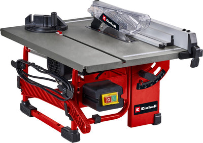 Mesa de sierra eléctrica Einhell tc-ts 8 i - 800 w - ø200 mm - hoja de sierra inclinable 45° hacia 1 lado - incl. hoja de sierra de 24 dientes