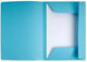Exacompta super 210 pack de 50 carpetas archivadoras de 3 solapas. 24x32cm - azul claro - 235006e