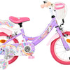 Volare unicorn kinderfiets - meisjes - 14 inch - paars - twee handremmen