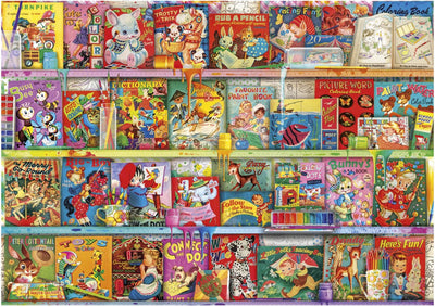 Puzzle Educa The Kitsch Funbook Nook - Puzzle da 1500 pezzi per adulti.
