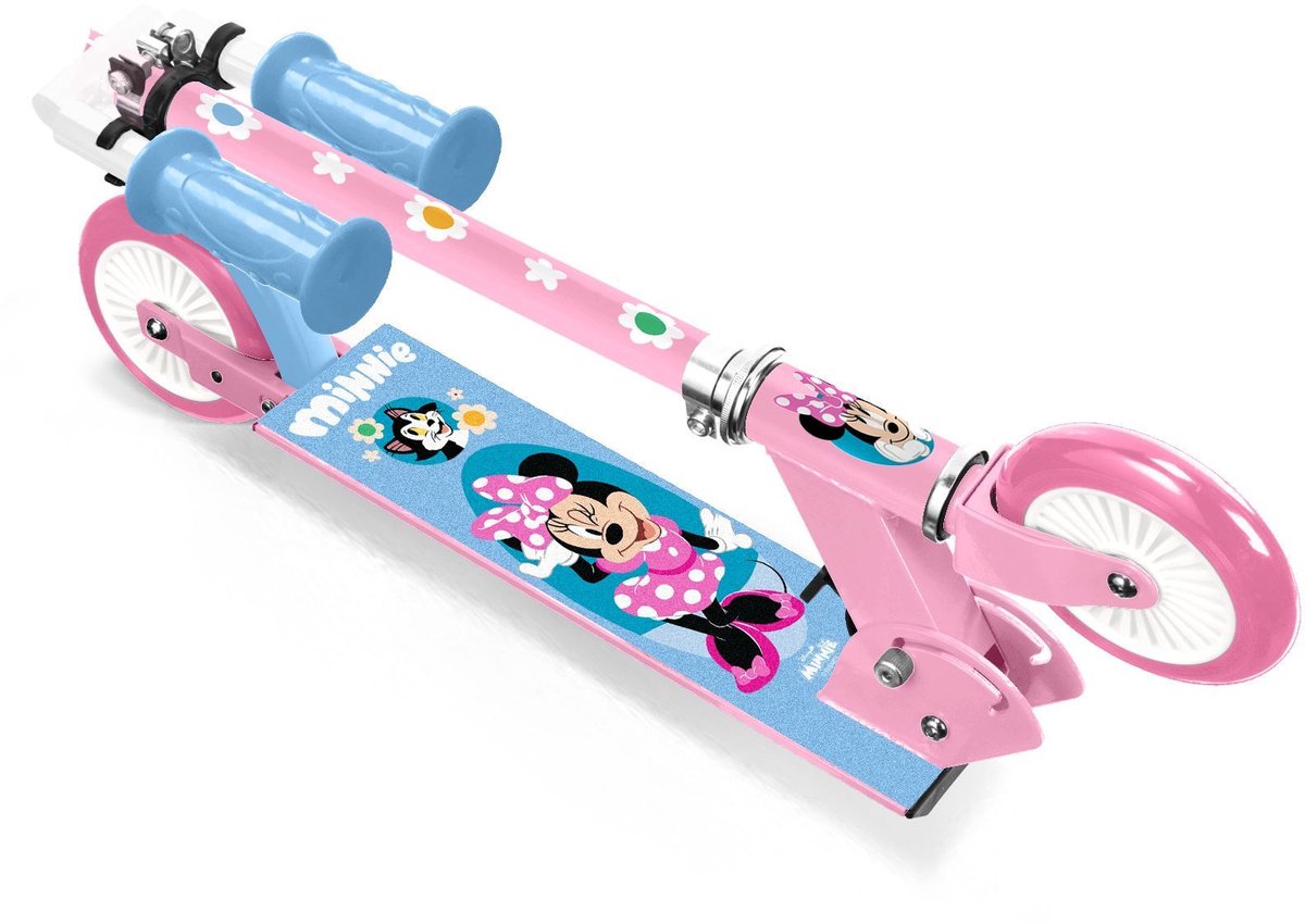 Stamp Disney Minnie Patinete infantil de 2 ruedas Patinete plegable Minnie