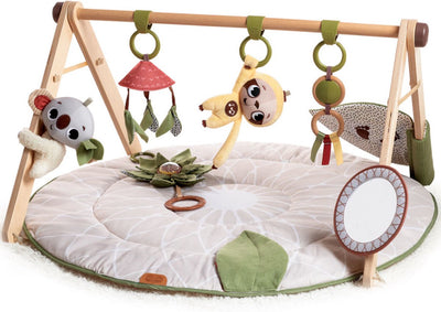 Tiny love boho chic palestra di sviluppo di lusso, tappeto da gioco per neonati, arco giocattolo in legno, da 0 mesi
