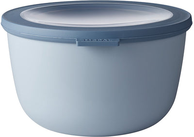 Mepal - multi bowl cirqula food container - 2000 ml - round - nordic blue