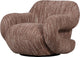 Sillón folke Woood - chenilla - rosa viejo melange - 70x88x88