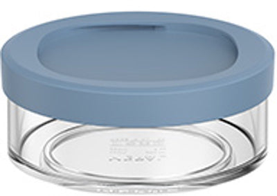 Mepal portapranzo ellisse - 200 ml - scomparti extra per portapranzo 500 ml - tazza di yogurt e tazza di muesli da asporto - lavabile in lavastoviglie - blu nordico