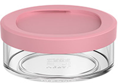 Compartimento elipse para fiambrera Mepal - 200 ml - compartimentos adicionales para fiambrera de 500 ml - taza de yogur y taza de muesli para llevar - apto para lavavajillas - malva vivo