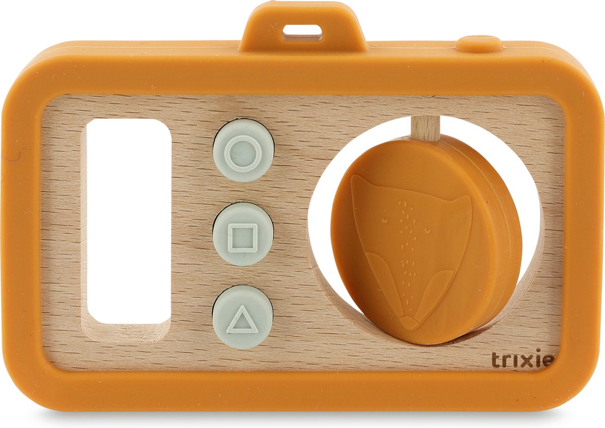 Trixie Wooden Silicone Baby Camera Mr. Fox