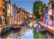 Educa jigsaw puzzle Burano Italy 3000 pieces adult puzzle.