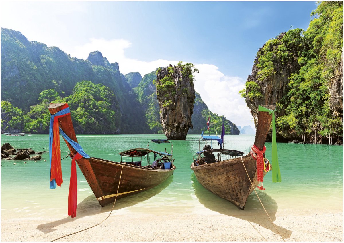 Educa puzzel james bond island thailand - 1000 stukjes karton.