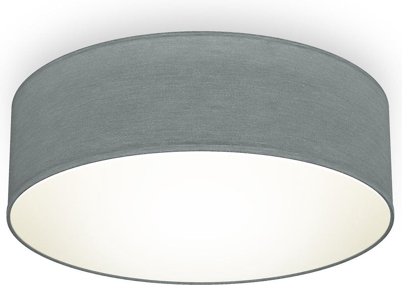 Briloner b.k.licht - plafondlamp - ø30cm - grijs - excl. e27 lichtbron