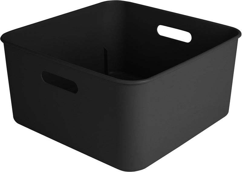 Sunware sigma home cube box 12,5l - 31,3x31,3x15,7 cm - nero