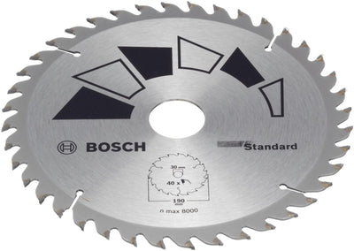 Bosch cirkelzaagblad basic 190x2.2x30 24 - 40 tanden