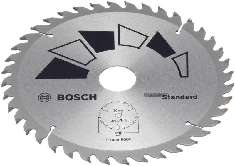 Lama per sega circolare Bosch basic 190x2,2x30 24 - 40 denti