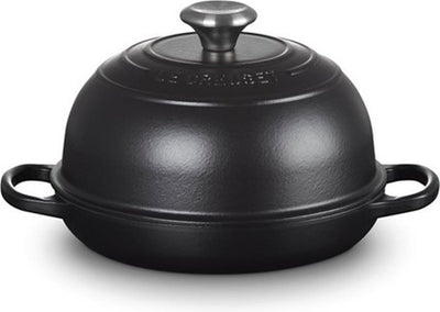Le Creuset bread pan signature matt black - ø 24 cm 1.6 liters