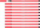 Stabolo Pen 68 Felt -Tip Pen Fluorescente rosso (68 040)