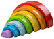 Bigjigs Small Wooden Rainbow Stacking Game, 11dlg.