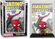 ¡Funko pop! portada cómica: spider-man - fantasía increíble 05 exclusiva