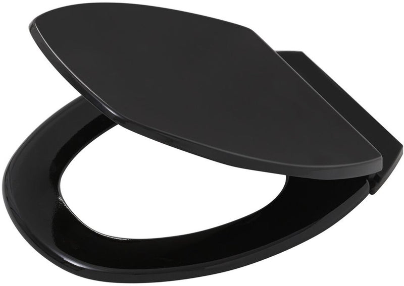 Tiger logston - sedile WC - sedile WC - facile da pulire - MDF - FSC - nero