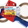 Tesa verpakkingstape + afroller 57455 - set à 2 stuks