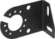 Portaprese ad angolo Proplus - metallo - 8 x 5 cm - nero - per prese a 7 e 13 poli