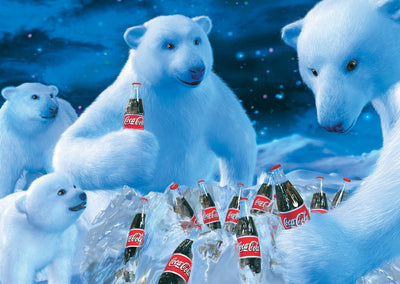 Schmidt puzzle coca cola orsi polari - 1000 pezzi - puzzle.