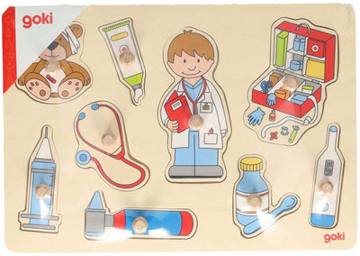 Goki Wooden Nick puzzle al dottore