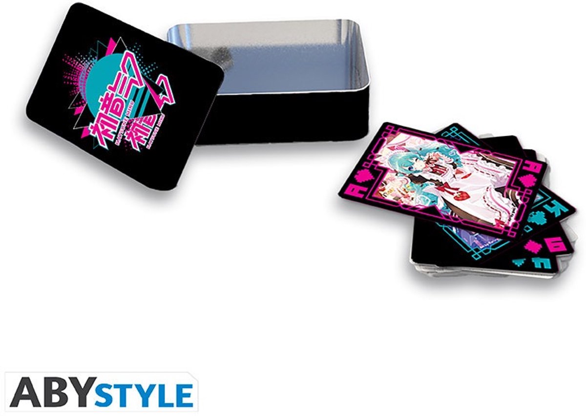 Abystyle Hatsune Miku - mazzo di 54 carte - Miku e amici