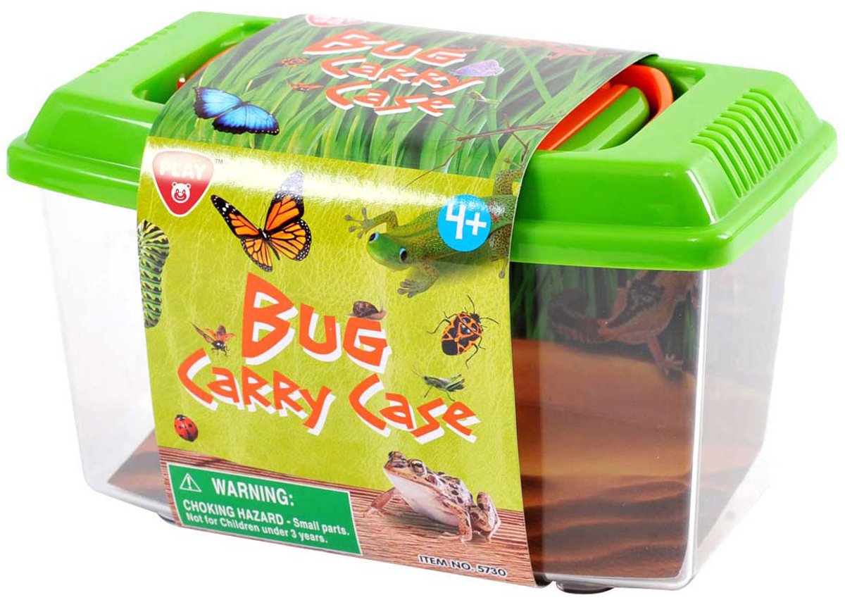 Jugar insectos con maleta
