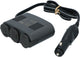 Caja de encendedor LED de 3 vías Carpoint - 12v - 10a
