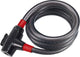 Lucchetto per cavo per bicicletta Bbb cycling powerlock - lucchetto per bicicletta con 3 chiavi - lunghezza 180 cm - spessore 1,5 cm - nero - bbl-41