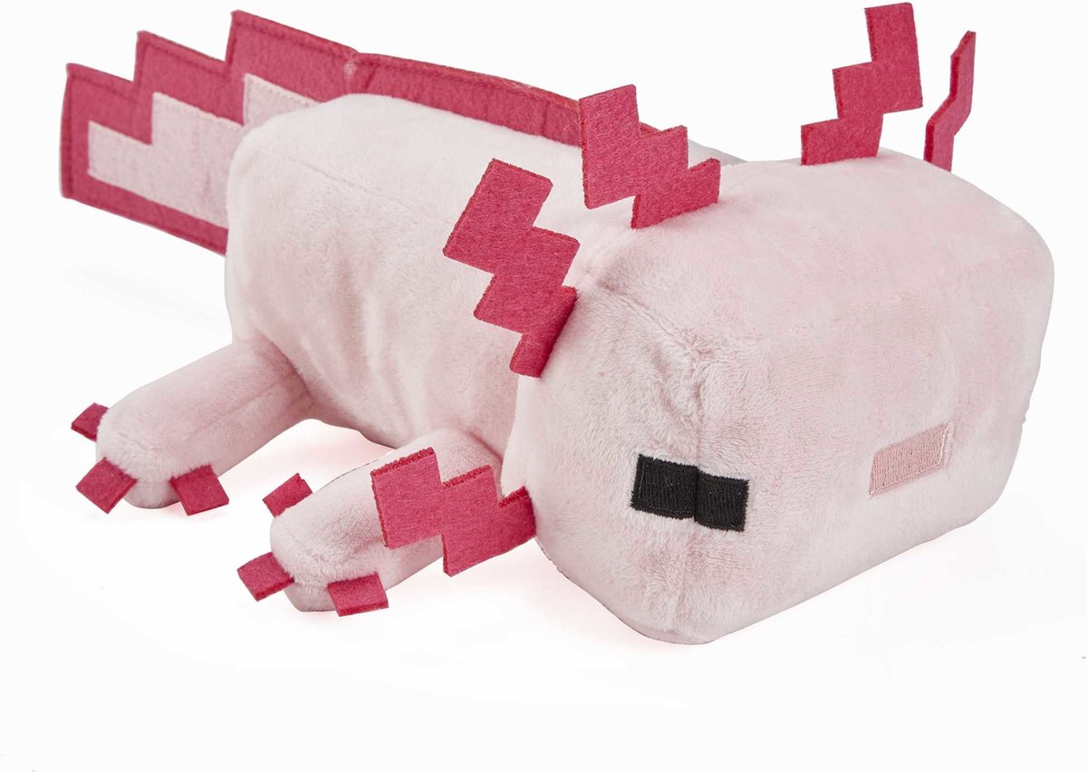 Mattel peluche minecraft figura ajolote 20 cm peluches
