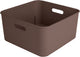 Sunware sigma home cube box 12.5l - 31.3x31.3x15.7 cm - brown