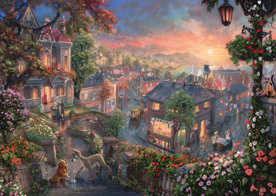 Schmidt Classici Disney - Puzzle di Lady the Vagabondo Lady the Vagabondo - 1000 pezzi