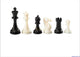 Philos nerva chess pieces king height 95 mm