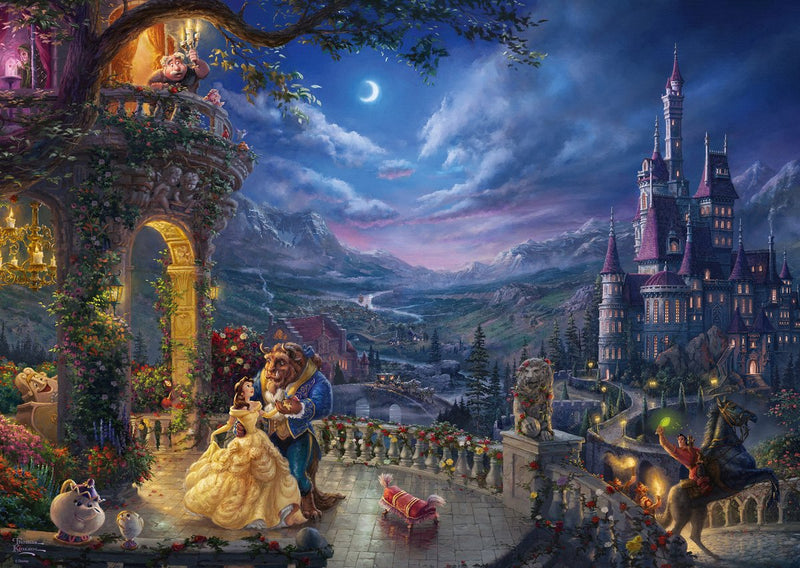 Puzzle Schmidt Disney La Bella e la Bestia - 1000 pezzi