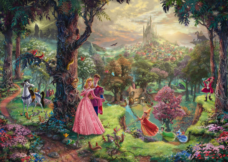 Schmidt Princesa Disney - Bella Durmiente Puzzle Bella Durmiente - 1000 piezas
